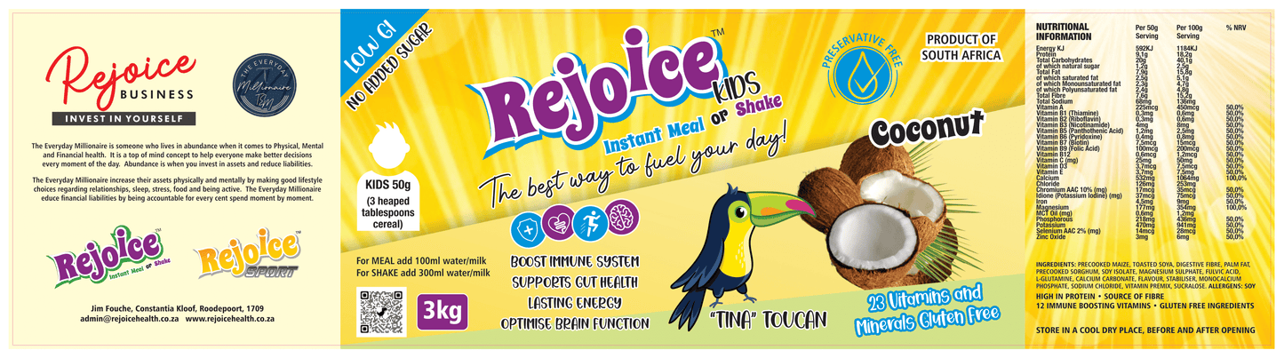 Kids 2.5kg Rejoice Meal Replacement
