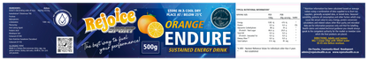 500g Endure Orange - Low GI Sustained Energy Drink